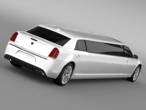 lancia thema limousine 2016 Modelo 3D