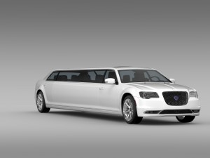 lancia thema limousine 2016 Modelo 3D