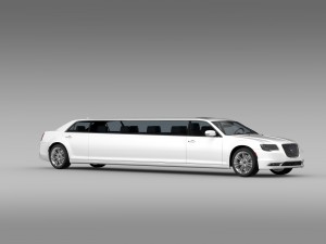lancia thema limousine 2016 Modelo 3D