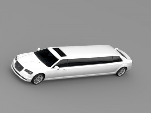 lancia thema limousine 2016 Modelo 3D