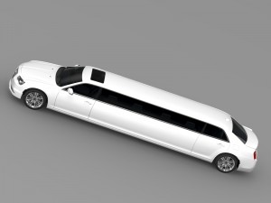 lancia thema limousine 2016 Modelo 3D