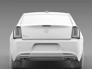 lancia thema limousine 2016 Modelo 3D