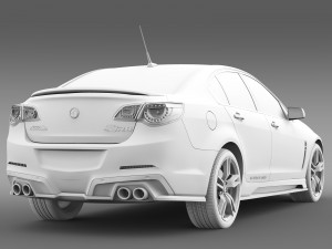 hsv clubsport r8 gen f2 2016 Modelo 3D