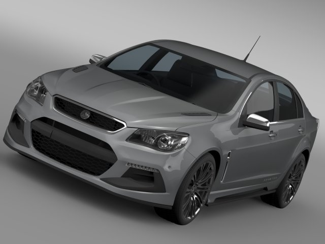 hsv senator signature gen f2 2016 Model 3D .c4d .max .obj .3ds .fbx .stl .blend 