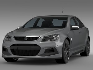 hsv senator signature gen f2 2016 Model 3D