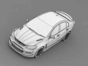 hsv senator signature gen f2 2016 3D Model