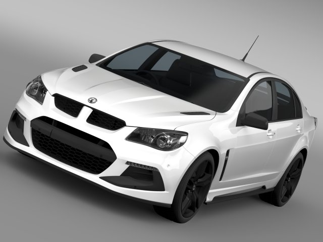 vauxhall vxr8 2017 3D Model .c4d .max .obj .3ds .fbx .stl .blend 