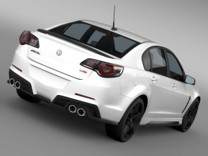 vauxhall vxr8 2017 3D Model