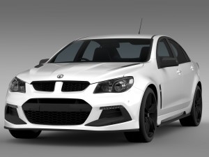 vauxhall vxr8 2017 3D Model