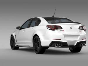 vauxhall vxr8 2017 3D Model