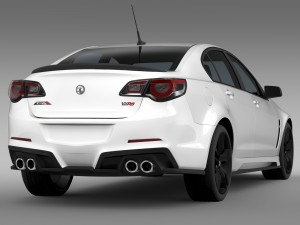 vauxhall vxr8 2017 3D Model