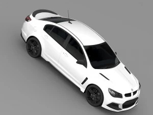 vauxhall vxr8 2017 3D Model