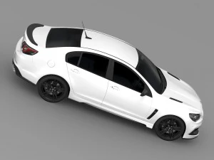 vauxhall vxr8 2017 3D Model