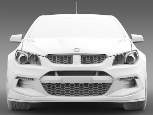 vauxhall vxr8 2017 3D Model
