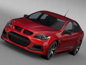 hsv clubsport gen f2 2016 3D Model