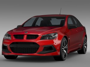 hsv clubsport gen f2 2016 3D Model