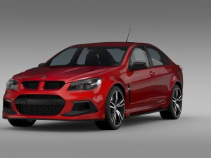 hsv clubsport gen f2 2016 3D Model
