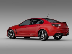 hsv clubsport gen f2 2016 3D Model