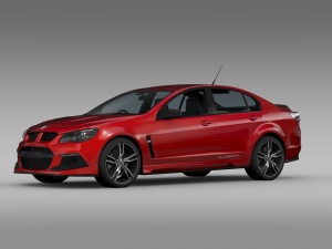 hsv clubsport gen f2 2016 3D Model