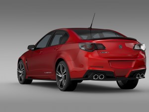 hsv clubsport gen f2 2016 3D Model