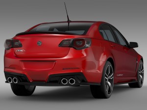 hsv clubsport gen f2 2016 3D Model