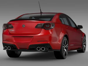 hsv clubsport gen f2 2016 3D Model
