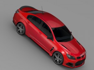 hsv clubsport gen f2 2016 3D Model