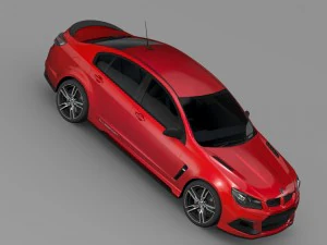 hsv clubsport gen f2 2016 3D Model