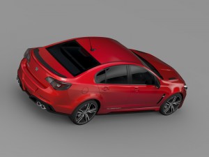 hsv clubsport gen f2 2016 3D Model