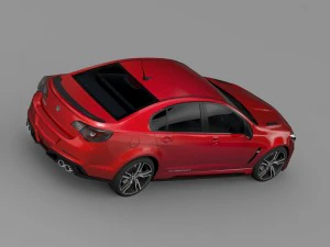 hsv clubsport gen f2 2016 3D Model