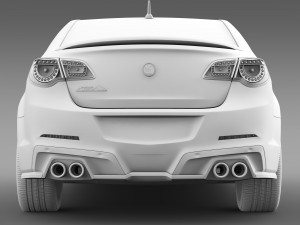 hsv clubsport gen f2 2016 3D Model