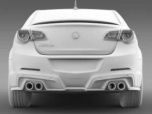 hsv clubsport gen f2 2016 3D Model