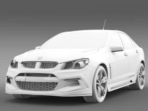 hsv clubsport gen f2 2016 3D Model