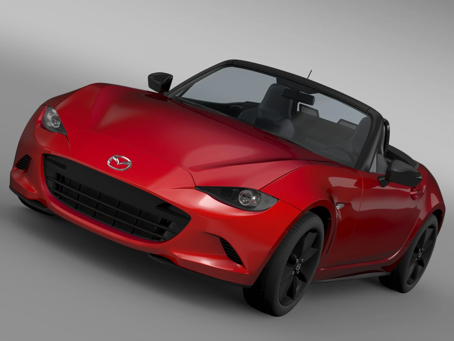 mazda roadster nd 2016 3D Model .c4d .max .obj .3ds .fbx .stl .blend 
