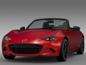mazda roadster nd 2016 3D 모델