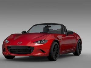 mazda roadster nd 2016 3D 모델