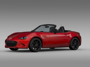 mazda roadster nd 2016 3D 모델