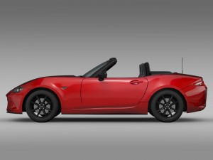 mazda roadster nd 2016 3D 모델