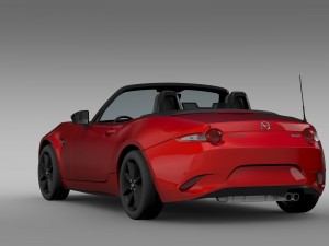 mazda roadster nd 2016 3D 모델