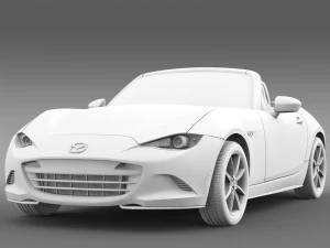 mazda roadster nd 2016 3D Model