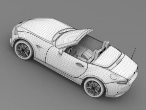 mazda mx 5 nd 2016 3D Model