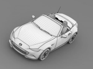 mazda mx 5 nd 2016 3D Model