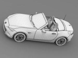 mazda mx 5 maita 2016 Modelo 3D