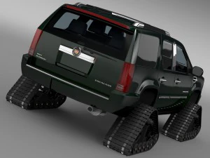 cadillac escalade crawler 3D Model