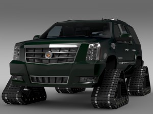 cadillac escalade crawler 3D 模型