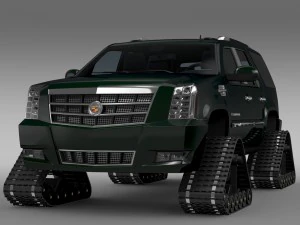 cadillac escalade crawler 3D Model
