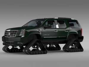 cadillac escalade crawler 3D 模型