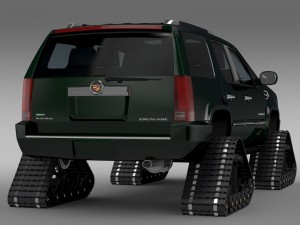 cadillac escalade crawler 3D 模型