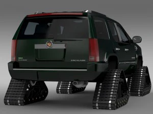 cadillac escalade crawler 3D Model