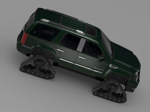 cadillac escalade crawler 3D 模型
